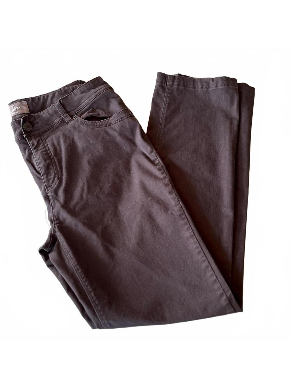 Chico’s So Slimming Black Denim Jeans Women’s Flattering Casual Pants